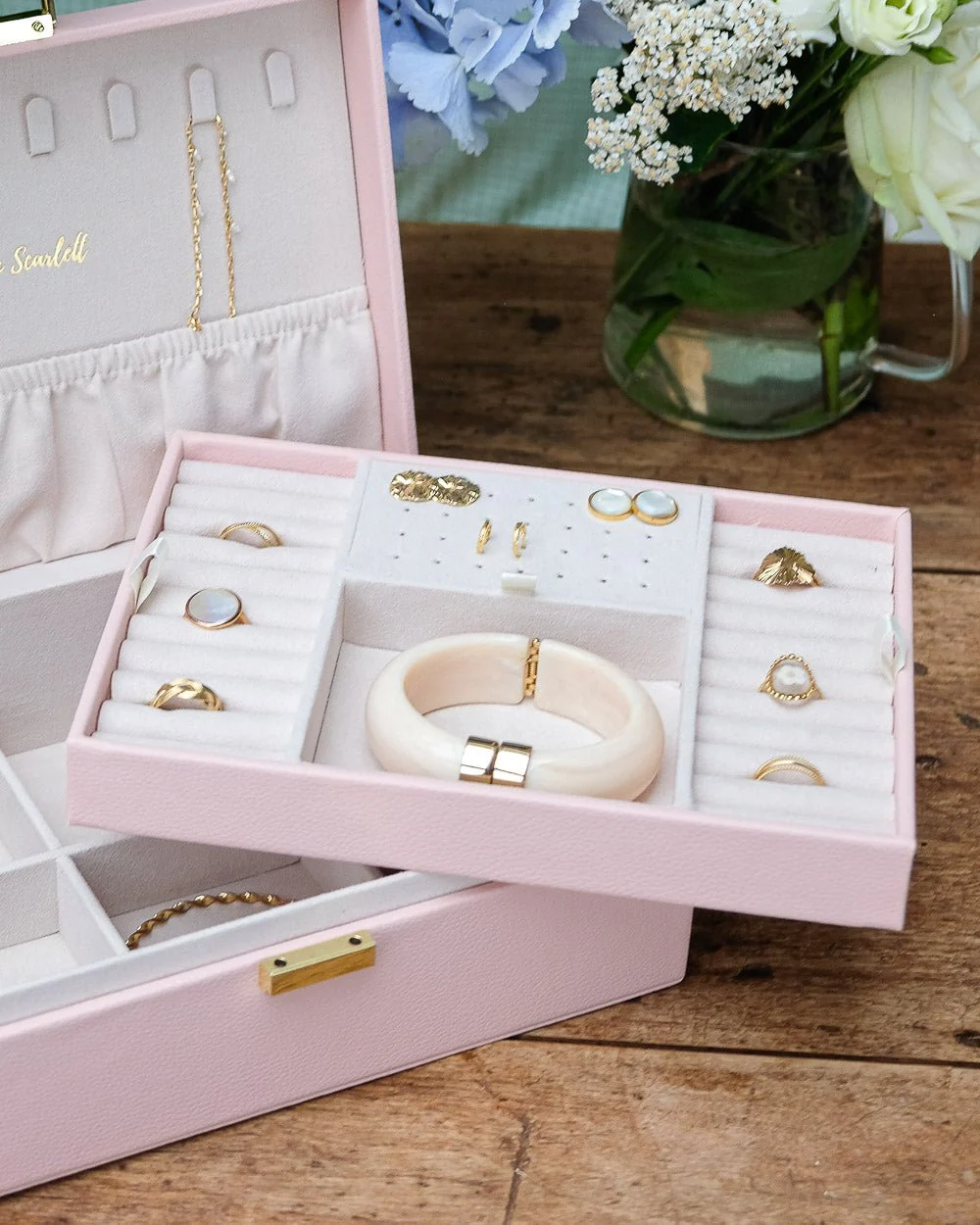 Boîte à bijoux Louise en cuir PU - Image 18