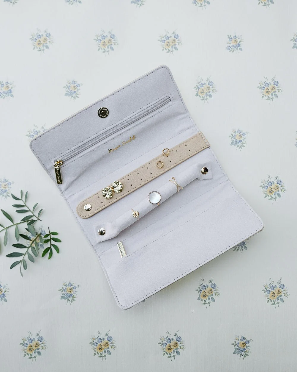 Pochette à bijoux Catherine en cuir PU - Image 12