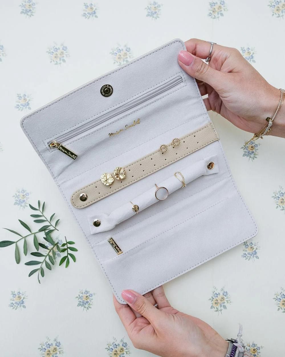 Pochette à bijoux Catherine en cuir PU - Image 13