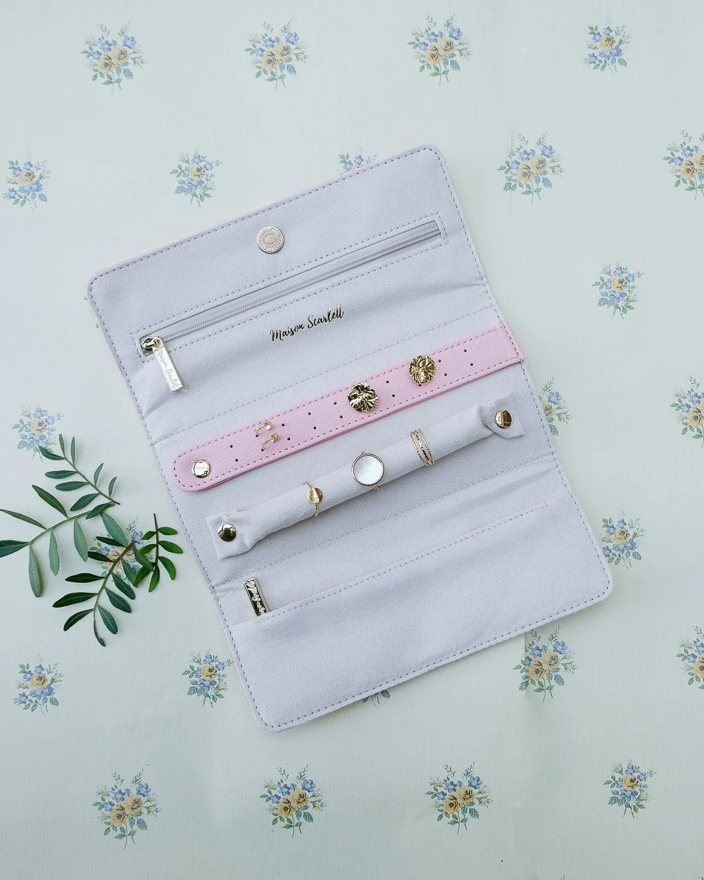 Pochette à bijoux Catherine en cuir PU - Image 19